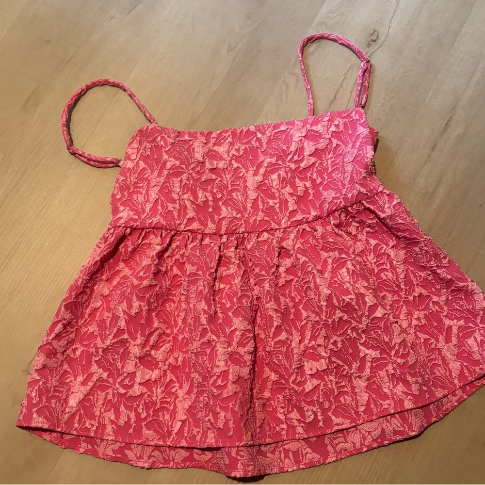 THML Vibrant Pink Sleeveless Top
